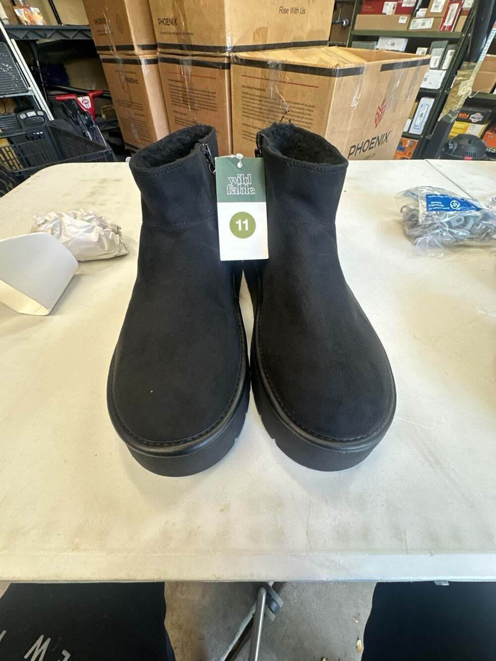 Wild Fable Ankle Boots Size 11 Black